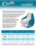 E-Sea Rider Teardrop Marine Bean Bag - Select Your Color(s)
